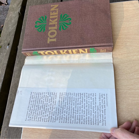 Tolkien The Authorized Biography Vintage 1977 Hardcover Book - Picture 6 of 15